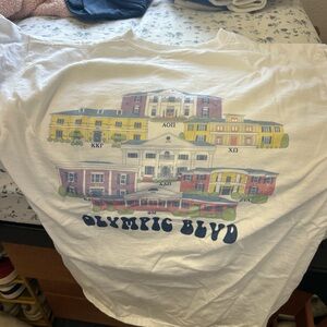 White T-Shirt with Georgia Southern graphic